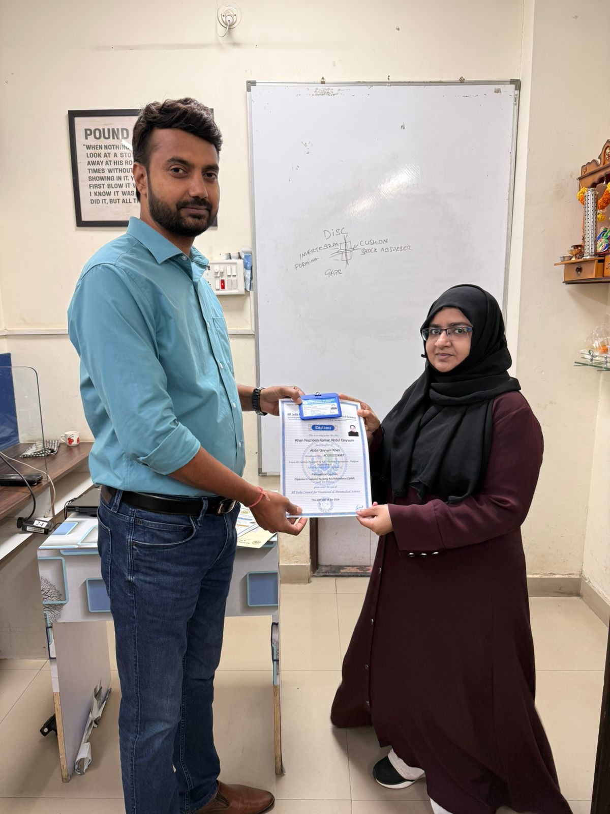 Certificate Issue